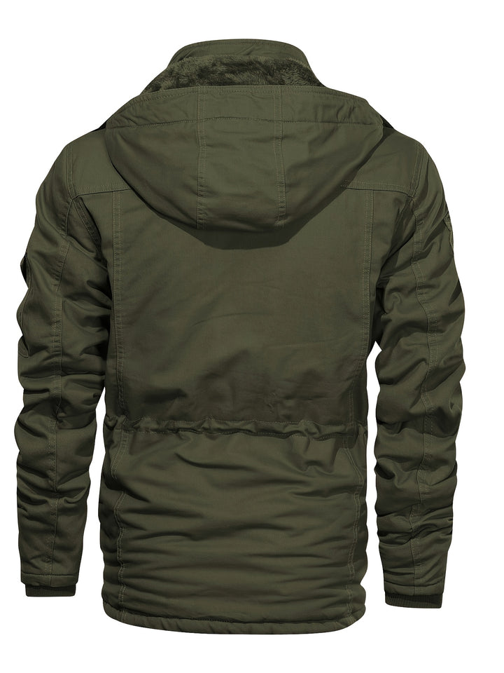 Bram | Rugged Utility Hooded Jacket