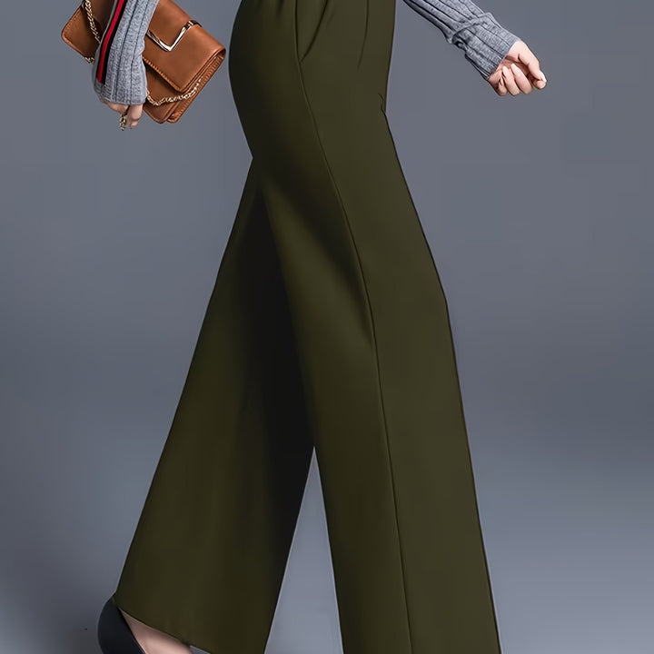 Vivian | High-Waisted Wide-Leg Pants