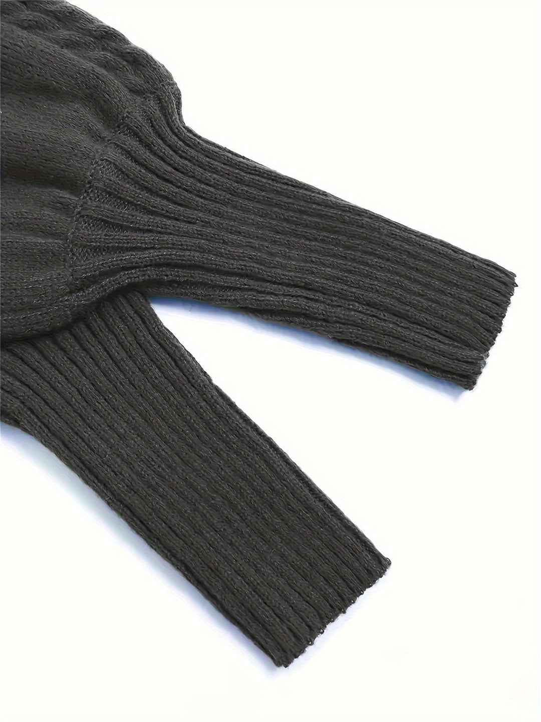Diane | Textured Half-Collar Sweater