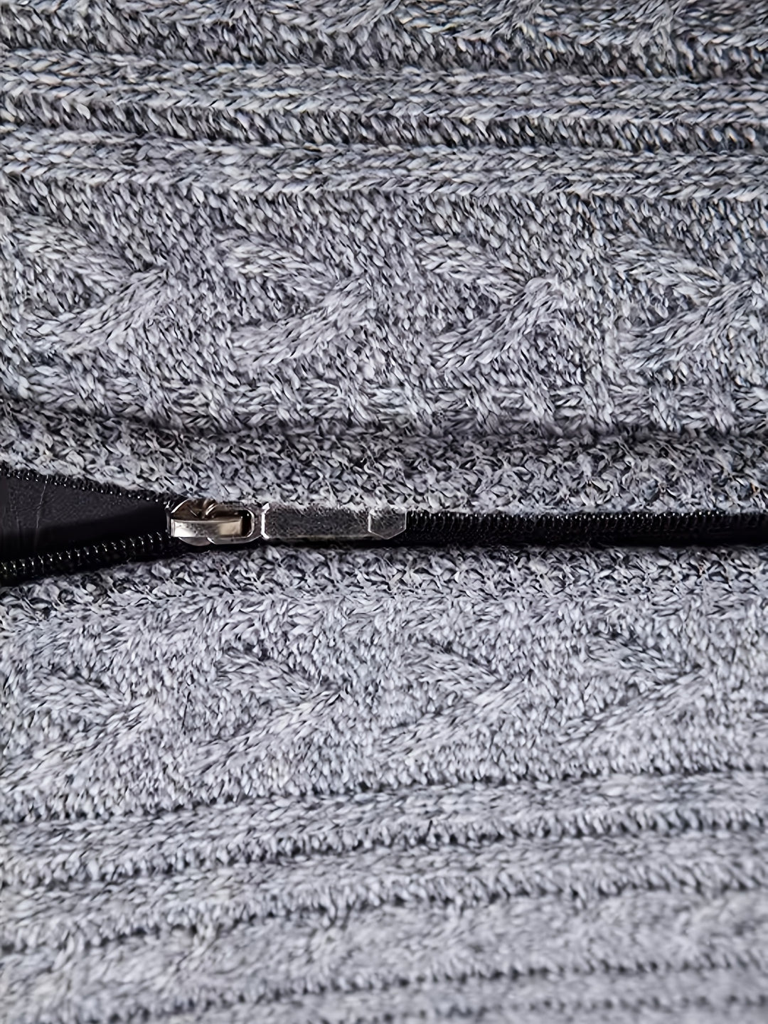 Warren | Textured Zip-Up Cardigan