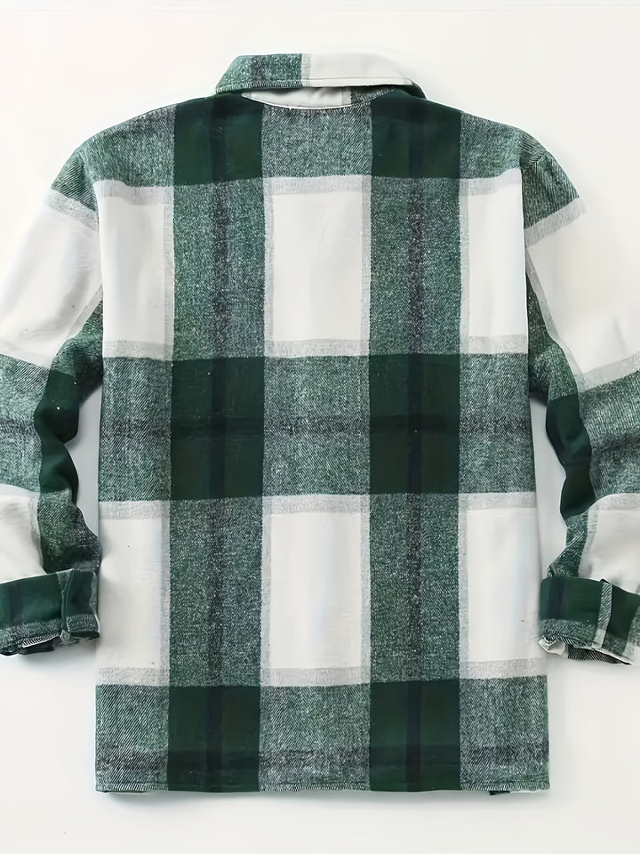 Brooks | Rugged Plaid Overshirt