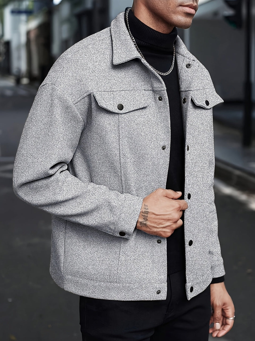 Harrison | Textured Everyday Utility Jacket