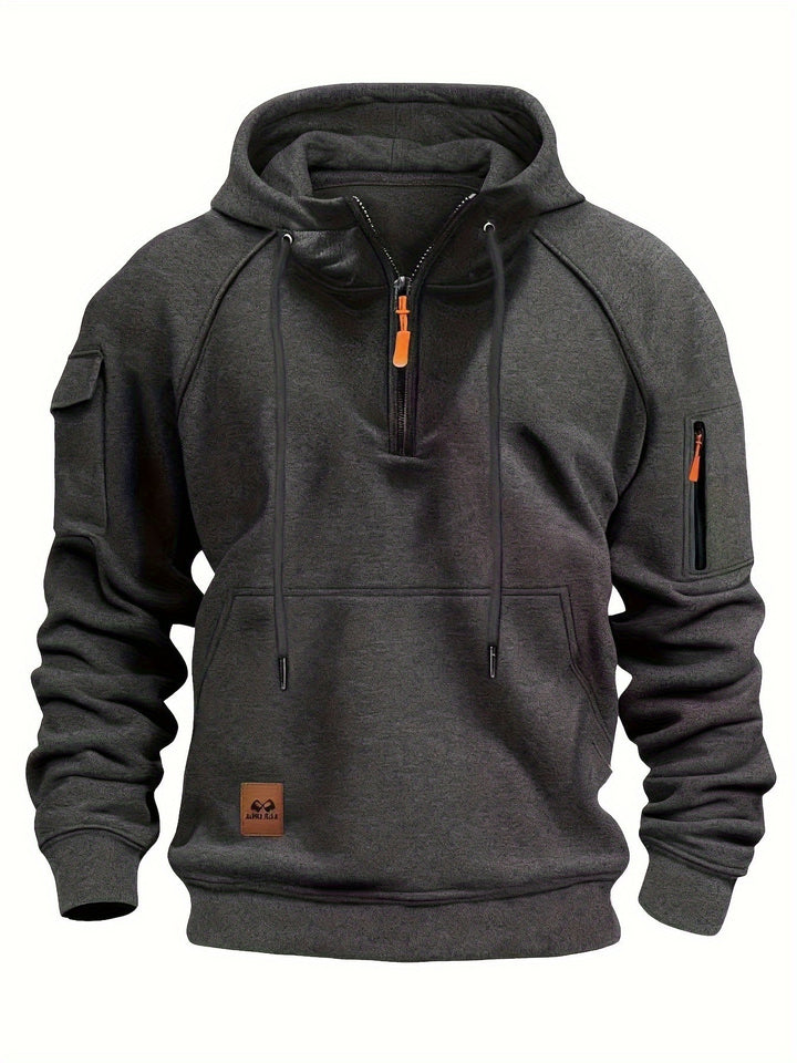 Brennan | Utility Quarter-Zip Hoodie