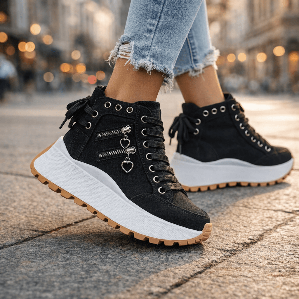 Thea | Premium High Cut Lace Shoes