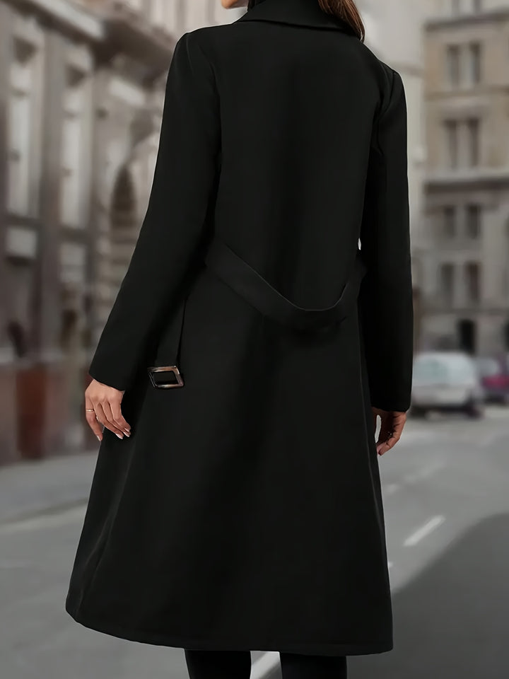 Genevra | Double-Breasted Longline Coat
