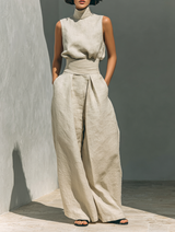 Maria | Stylish Tank Top and Loose Trousers Set