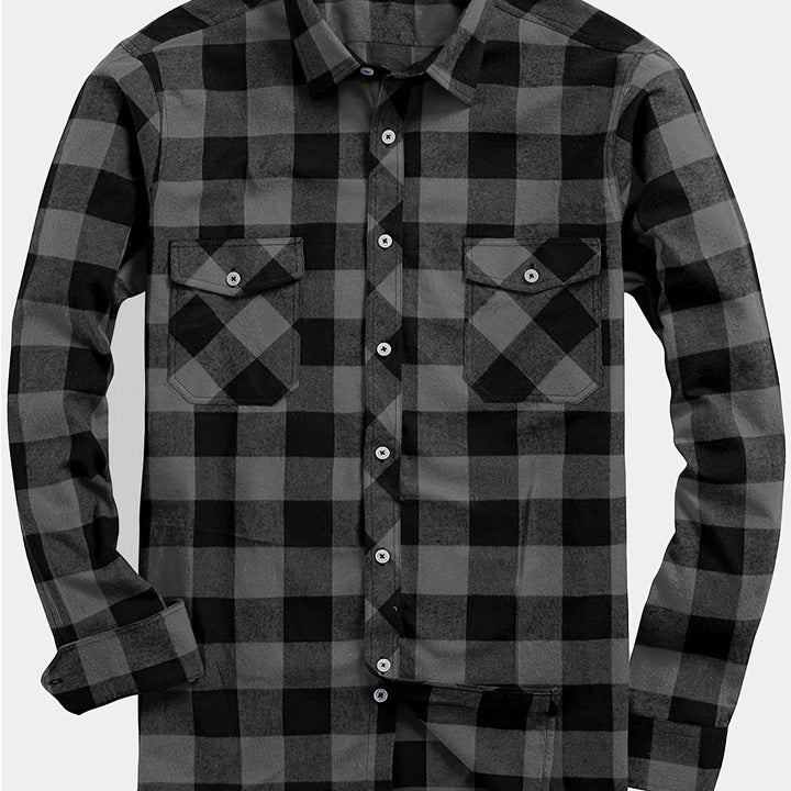 Grady | Classic Plaid Button-Up Shirt