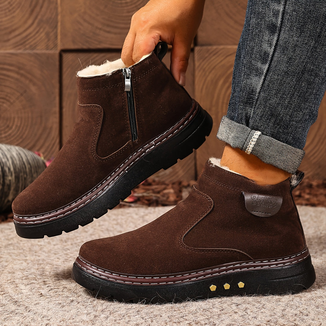 Theodore | Warm-Lined Winter Ankle Boots