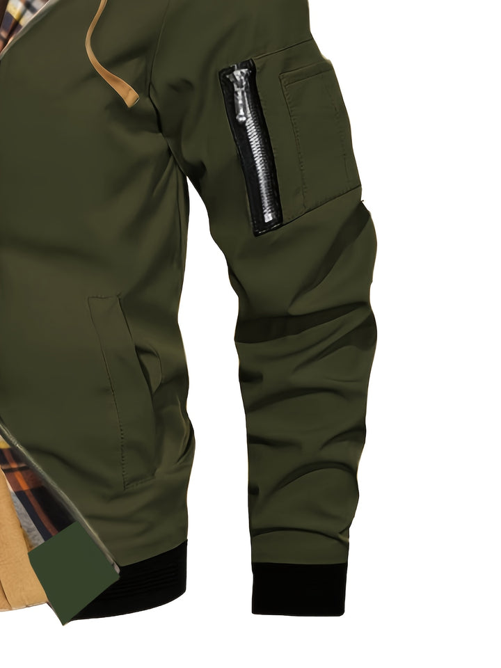 Silas | Hooded Layered Jacket