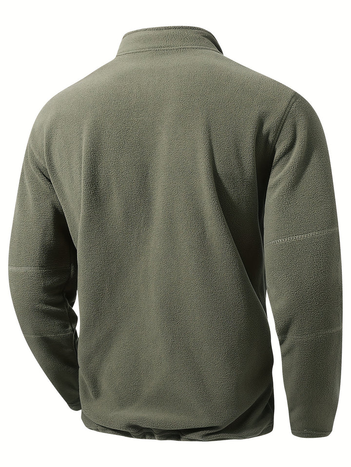 Rupert | Stand-Collar Half-Zip Pullover