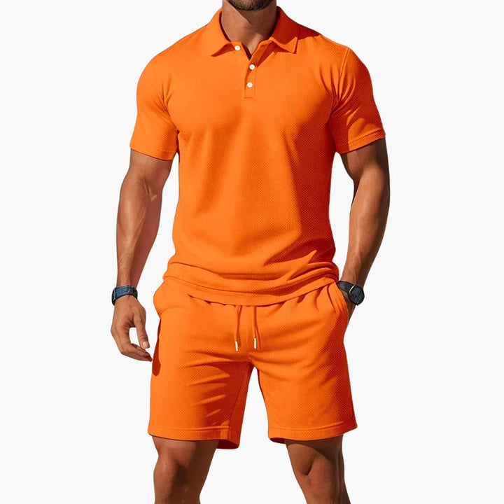 Connor | Summer Polo & Shorts Set