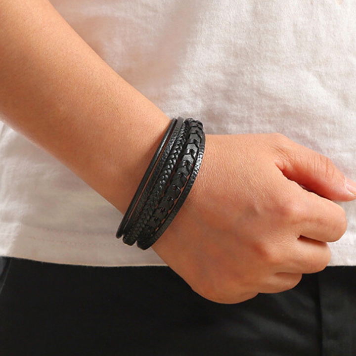 Nolan | Classic Braided Viking Bracelet