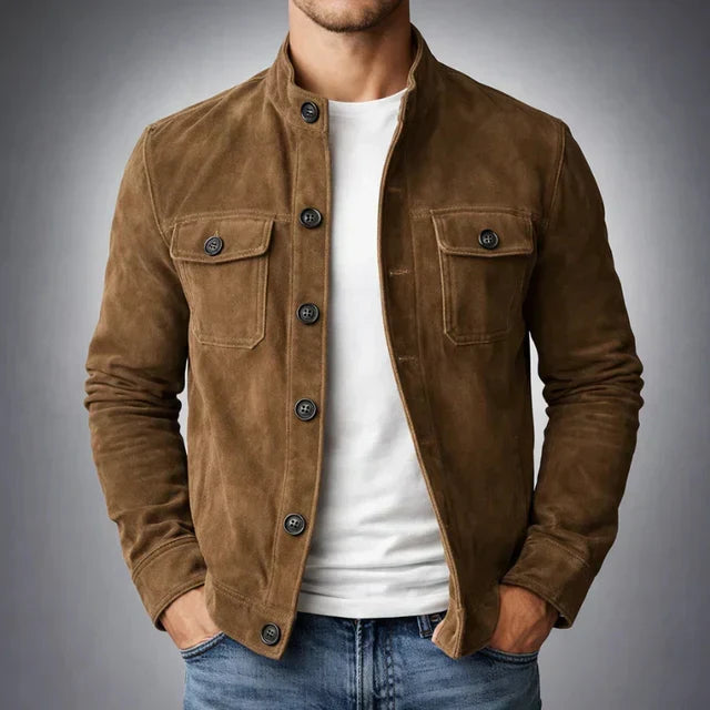Wallace | Classic Pocket Suede Jacket