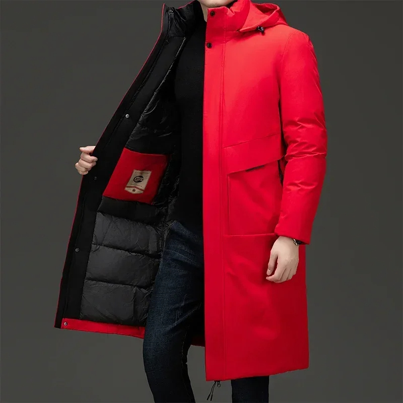 Lincoln | Hooded Long-Line Winter Coat