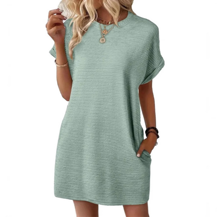 Ivanna | Casual Round Neck Summer Dress