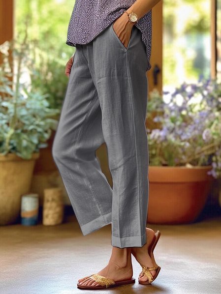 Patricia | Casual Pocket Everyday Pants