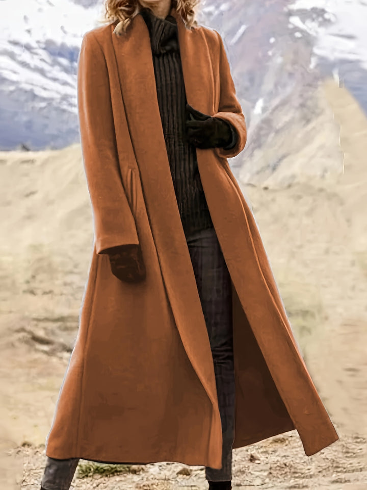 Sylvia | Flowing Longline Coat