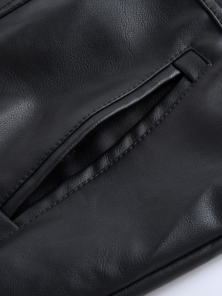 Rhys | Hooded Moto Jacket