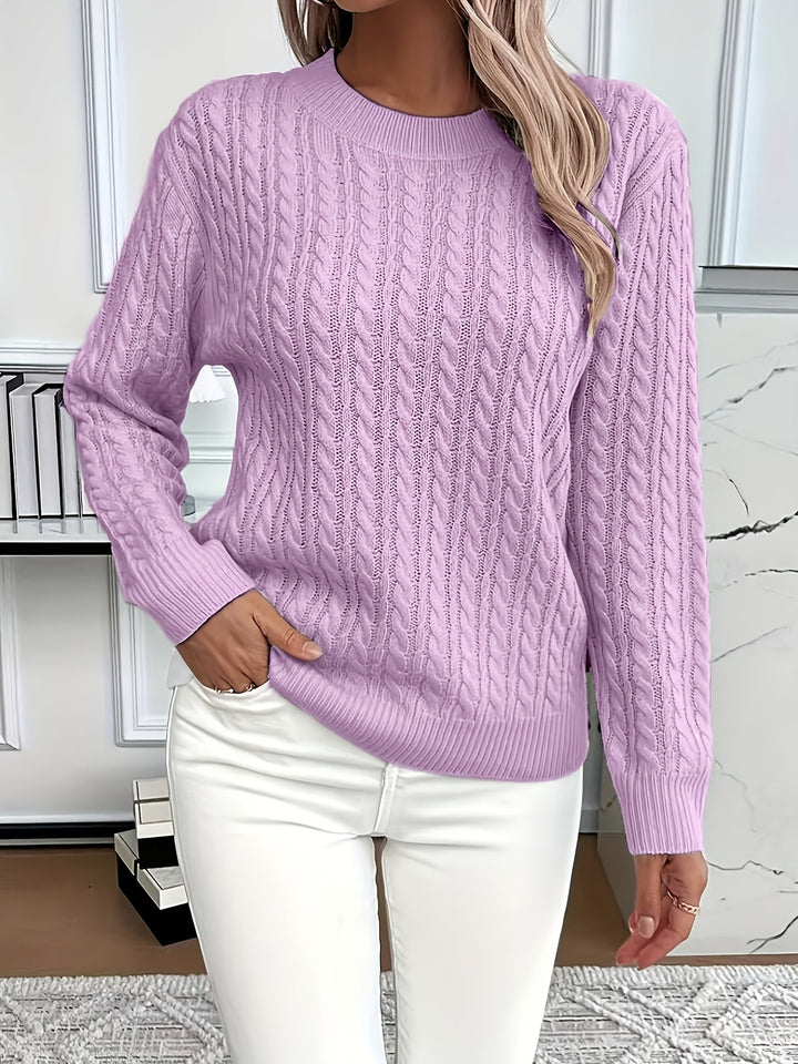 Heather | Cozy Cable-Knit Sweater