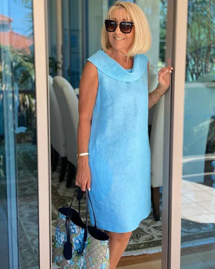Adeline | Casual Sleeveless Round Neck Dress