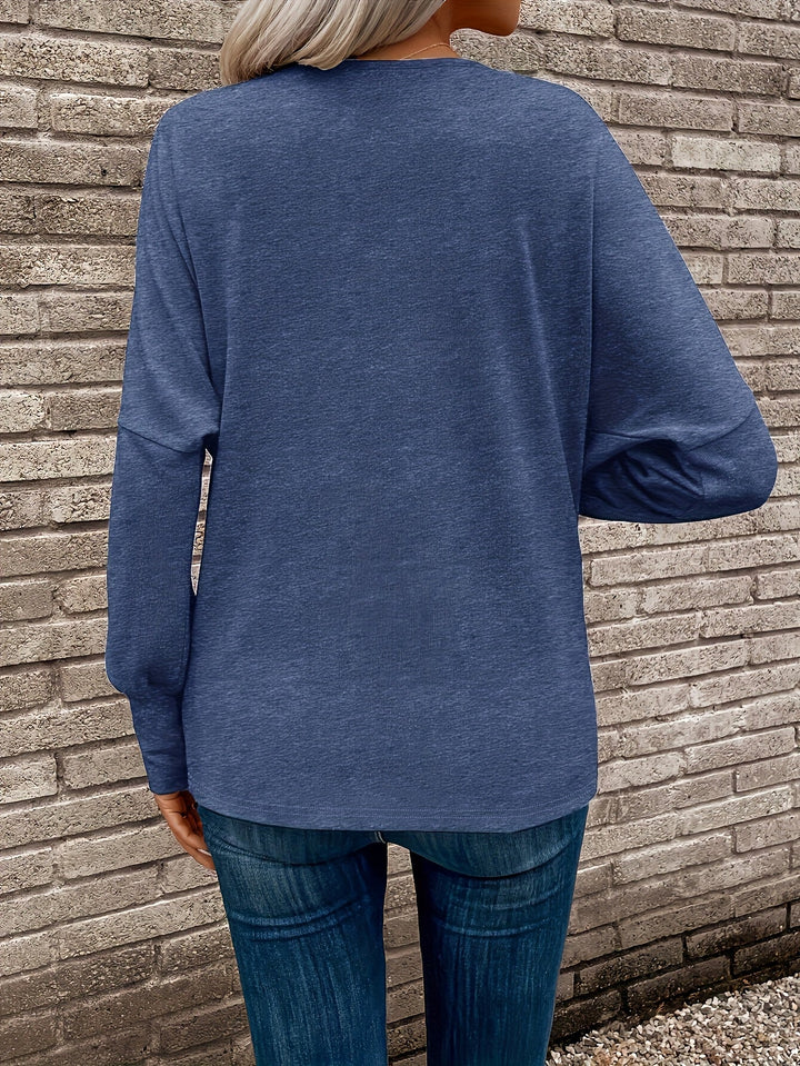 Rebecca | Relaxed Everyday Long-Sleeve Top