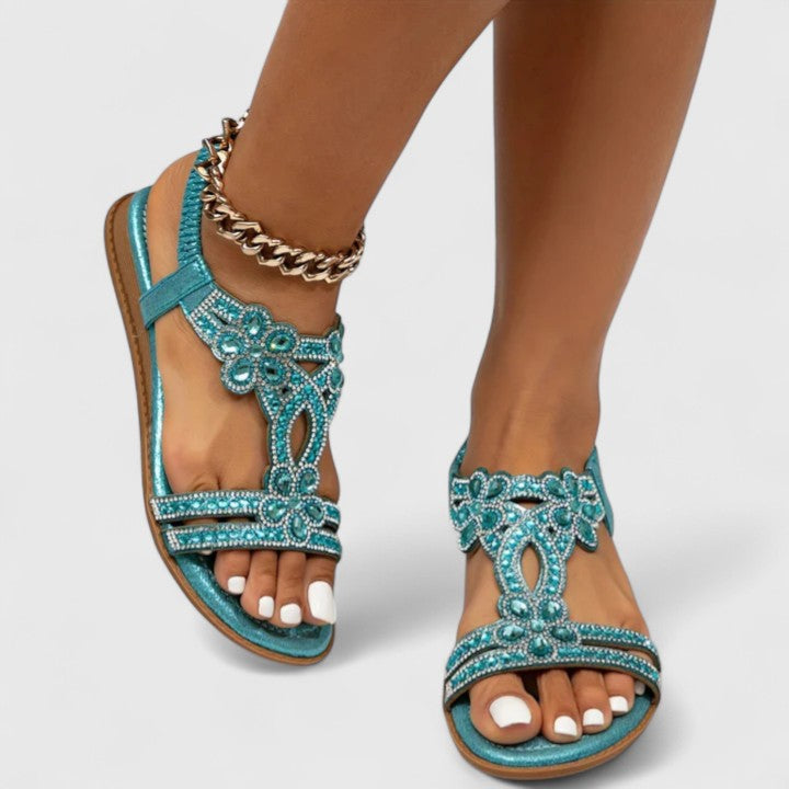 Georgina | Elegant Orthopedic Beads Sandals