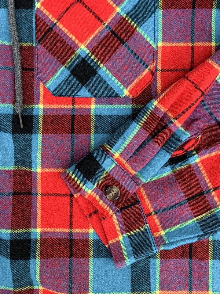 Rory | Rugged Hooded Button-Up Shirt