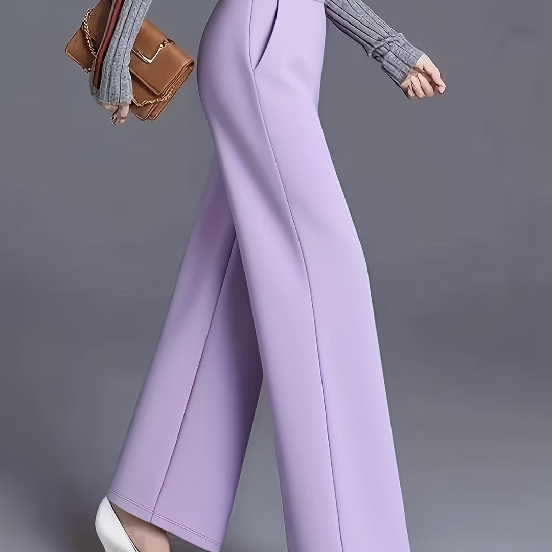 Vivian | High-Waisted Wide-Leg Pants