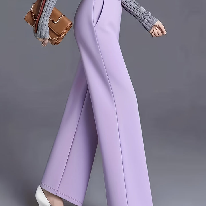 Vivian | High-Waisted Wide-Leg Pants
