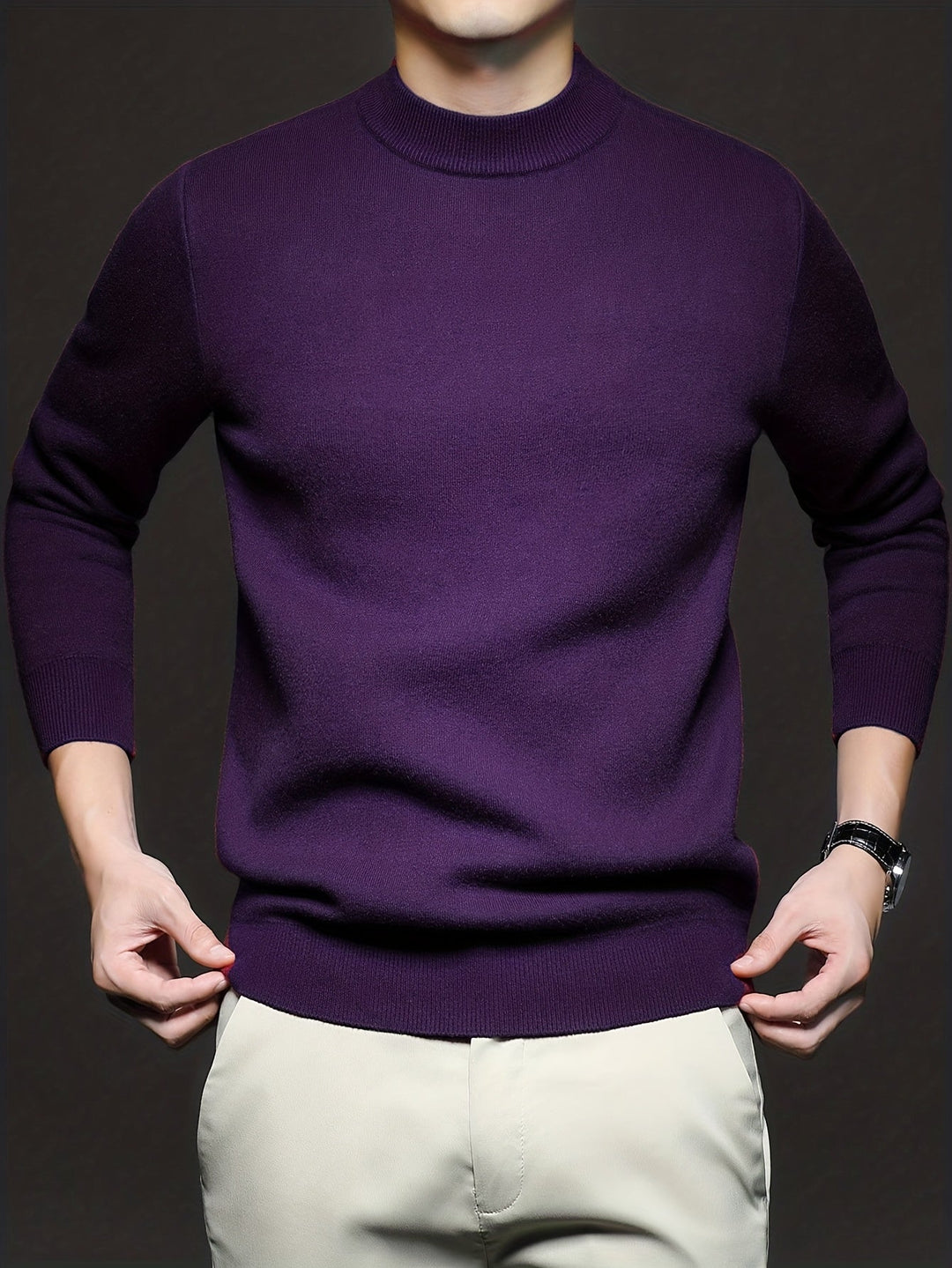 Harlan | Refined High-Neck Sweater