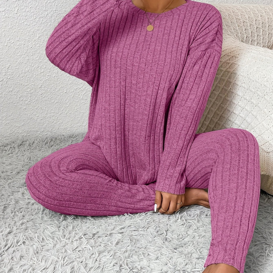 Marlowe | Ribbed Lounge Two-Piece Set
