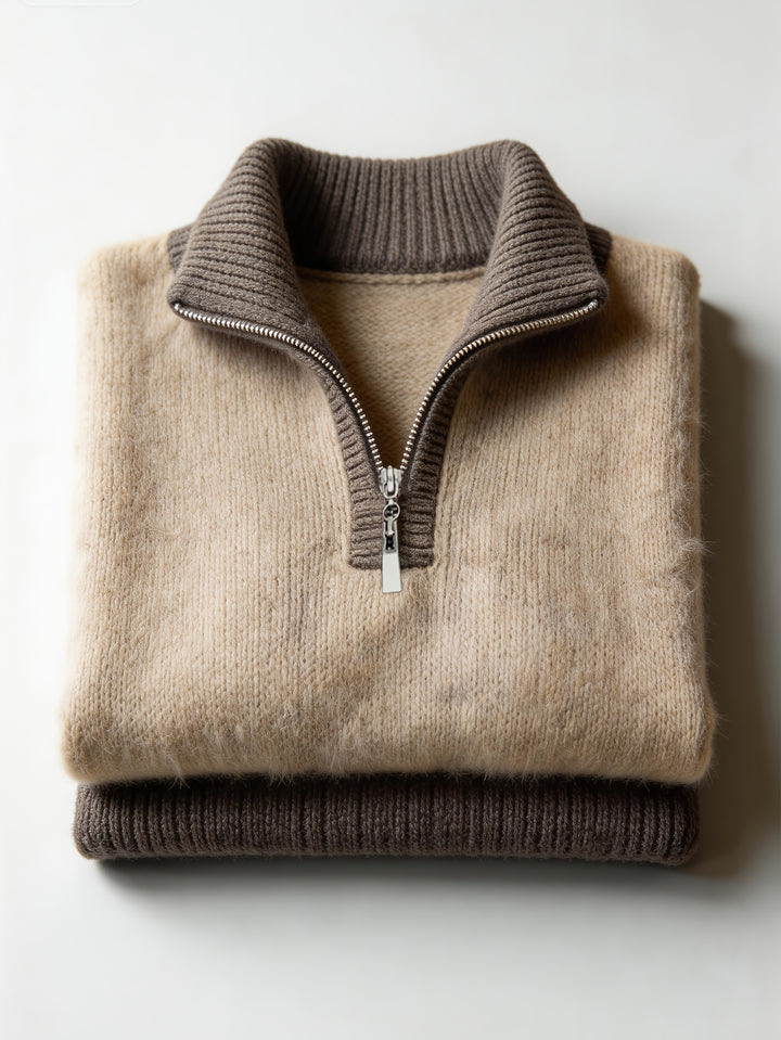 Lorelei | Relaxed Half-Zip Sweater