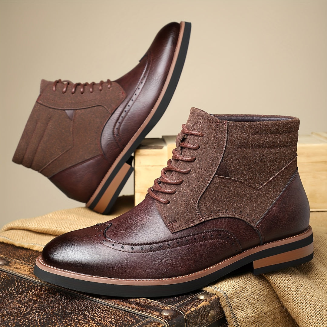 Radcliffe | Refined Wingtip Ankle Boots