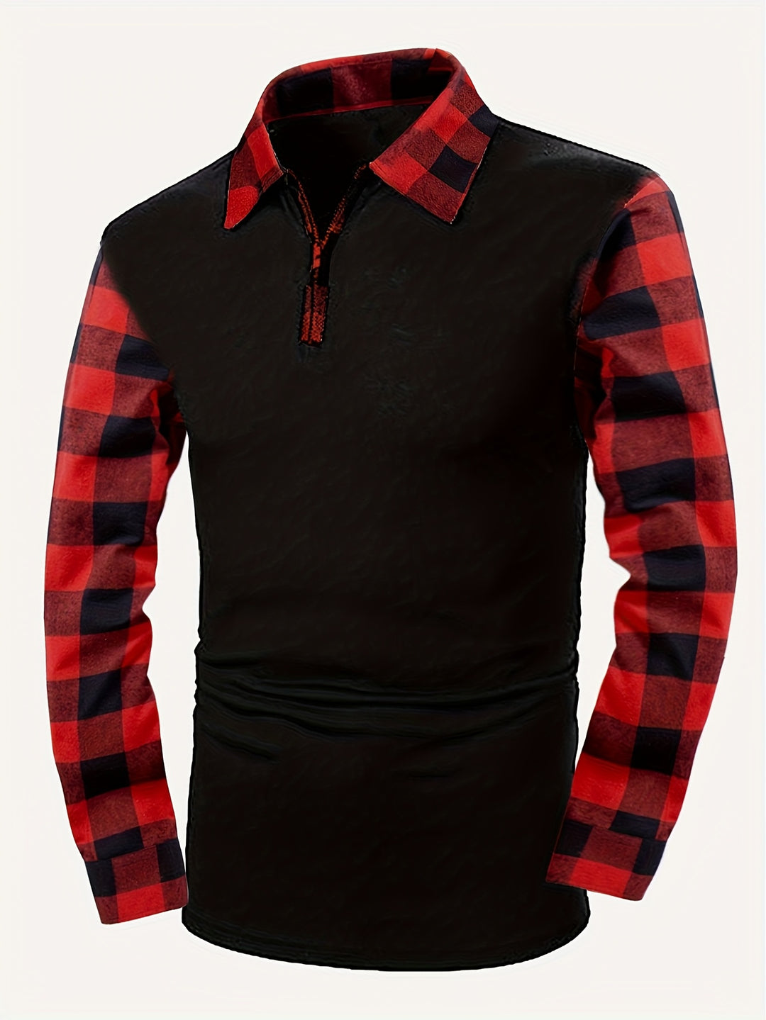 Ellis | Half-Zip Collared Polo Shirt