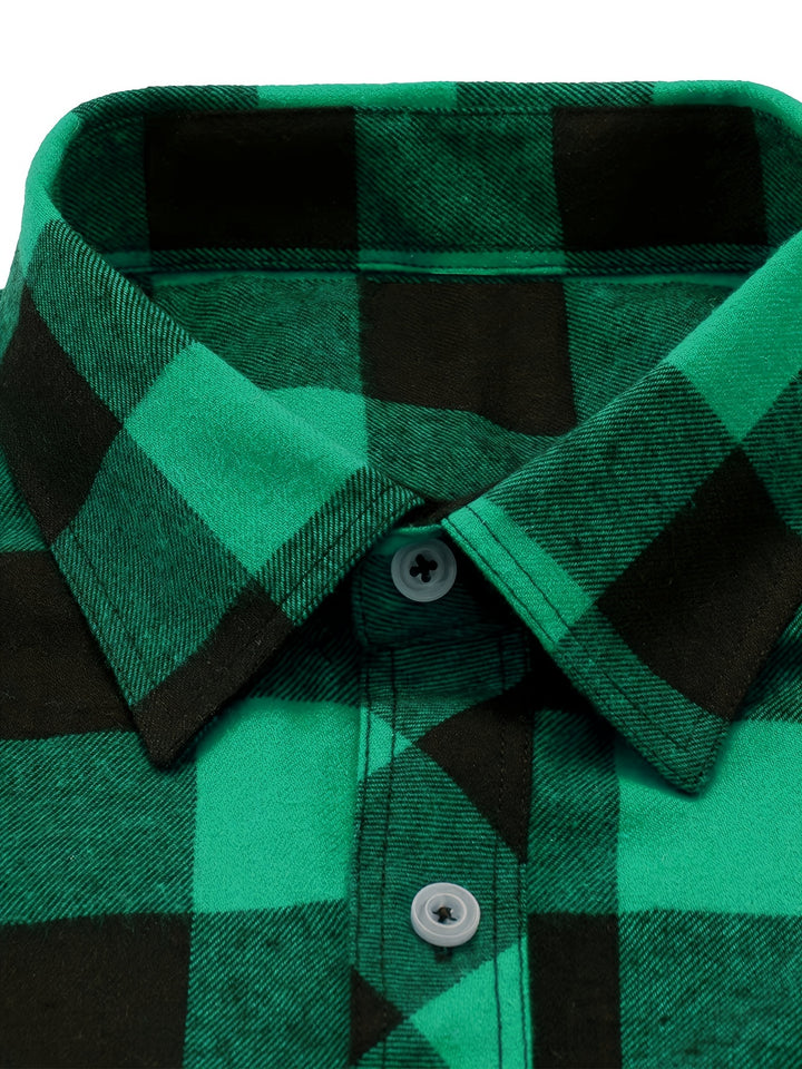 Grady | Classic Plaid Button-Up Shirt