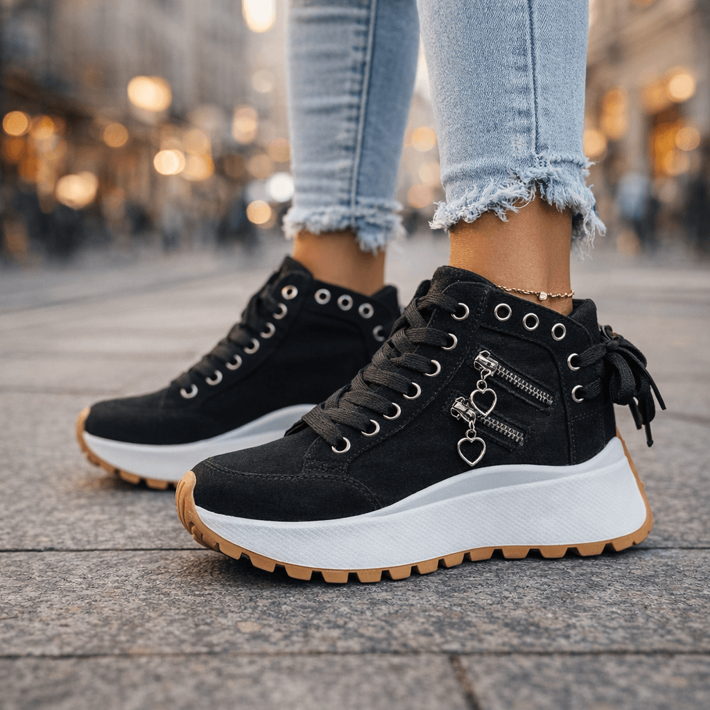 Thea | Premium High Cut Lace Shoes