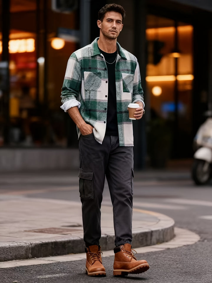 Brooks | Rugged Plaid Overshirt