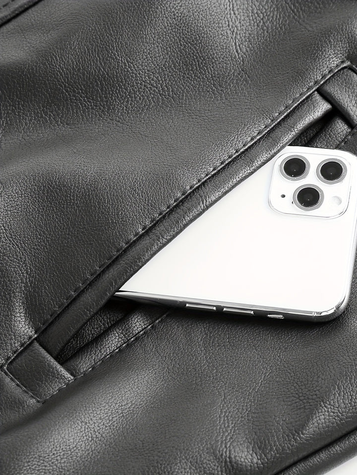 Rhys | Hooded Moto Jacket