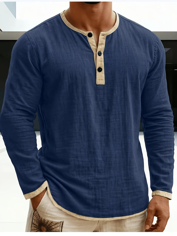 Henry | Classic Long Sleeve Button Shirt