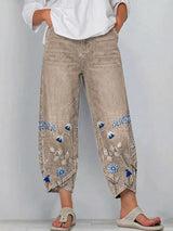 Maribel | Stylish Wide Leg Floral Pants
