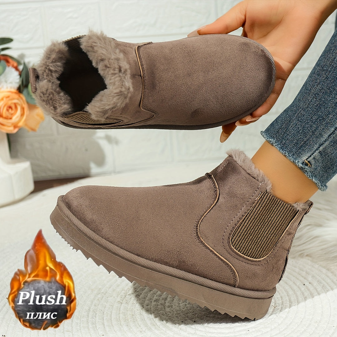 Matilda | Cozy Platform Ankle Boots