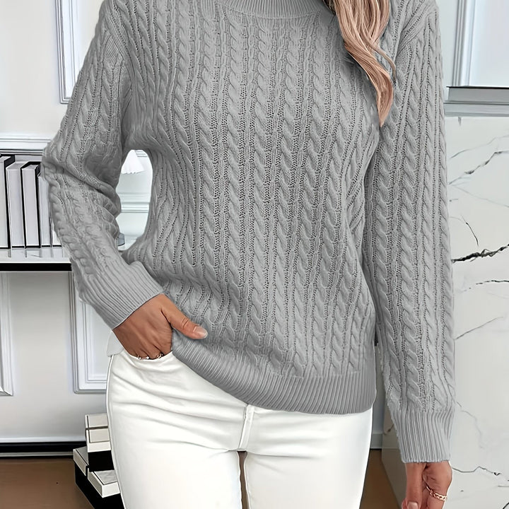 Heather | Cozy Cable-Knit Sweater