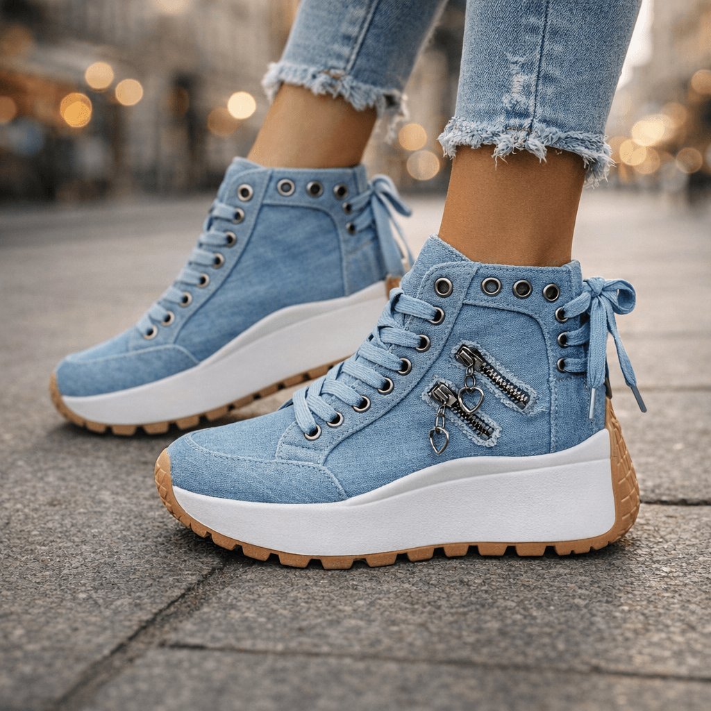 Thea | Premium High Cut Lace Shoes