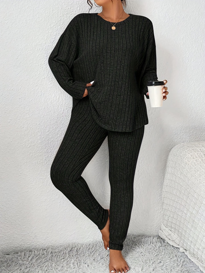 Marlowe | Ribbed Lounge Two-Piece Set