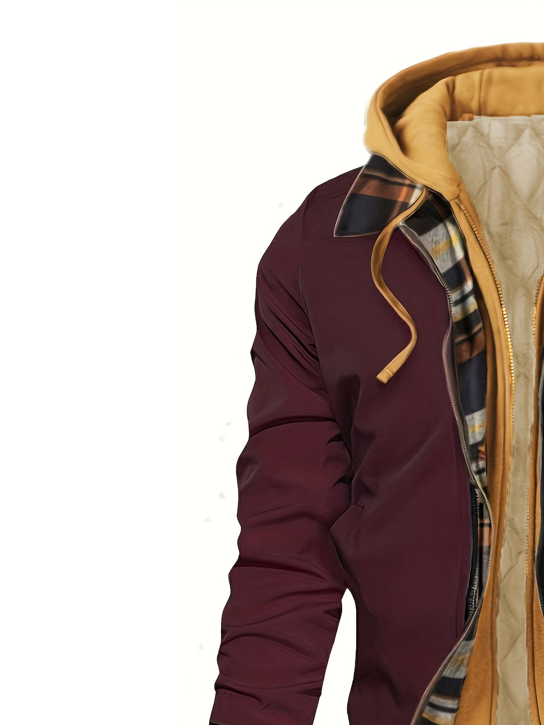 Silas | Hooded Layered Jacket