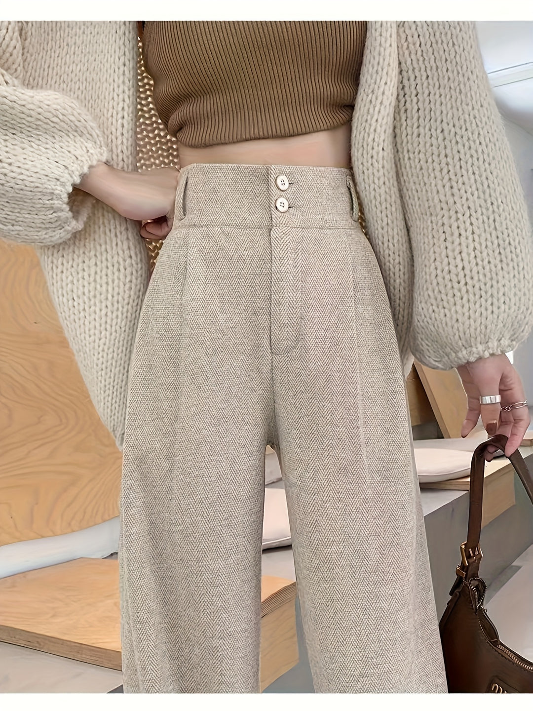 Gwyneth | High-Waisted Wide-Leg Pants
