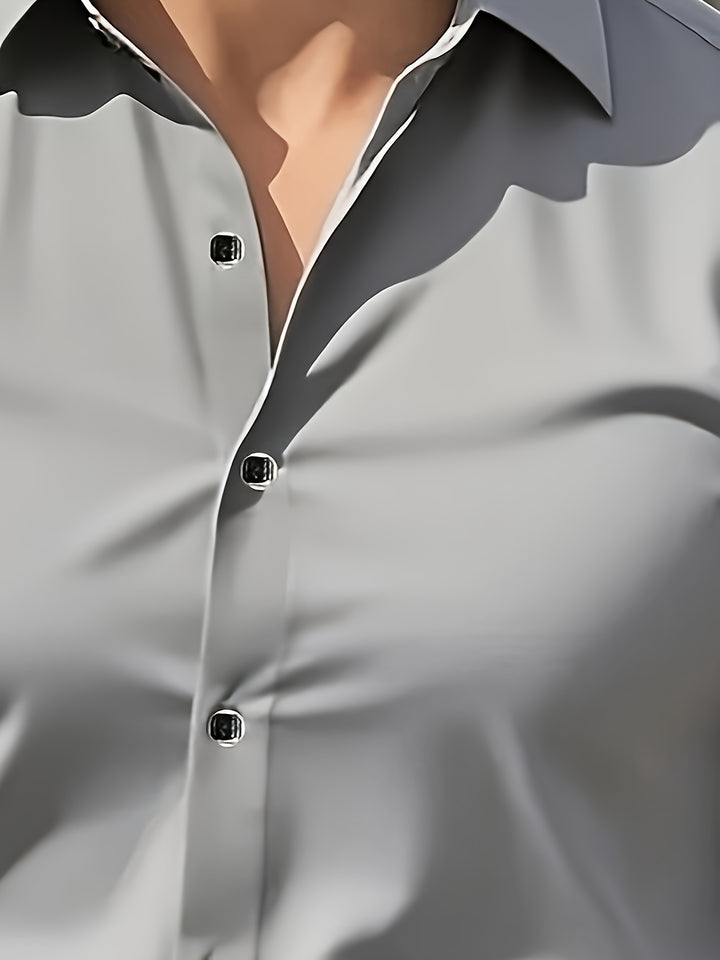 Winston | Tailored Long-Sleeve Button-Up Shirt