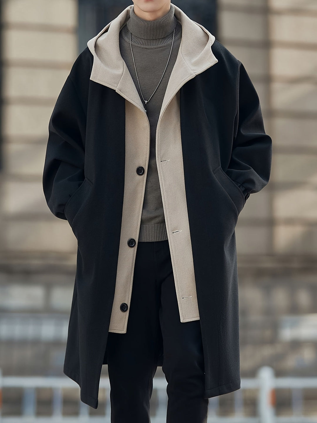 Nathaniel | Refined Mid-Length Coat