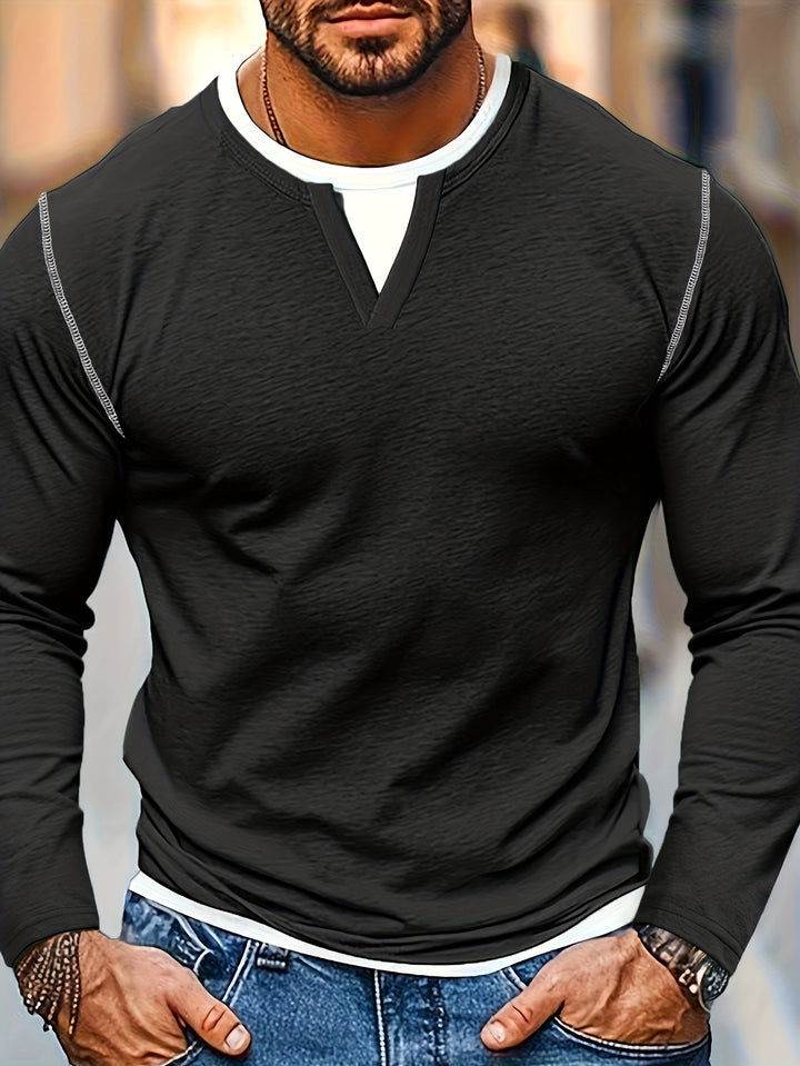 Dean | Refined Notch-Neck Henley