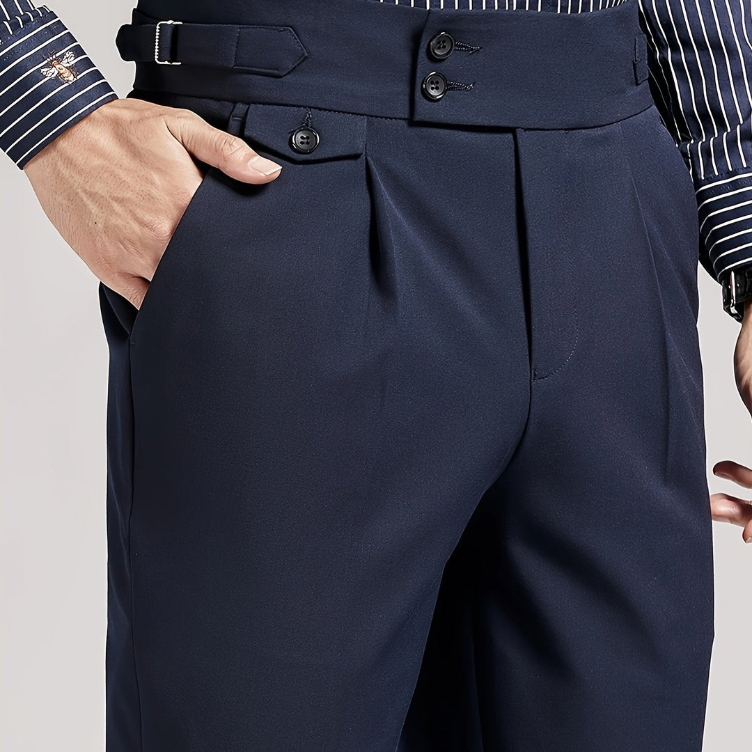 Reginald | Tailored Single-Pleat Pants